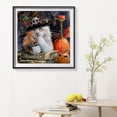 thumbnail image 3 of Cuadros Decorativos Halloween 5D bricolaje diamante pintura completo redondo taladro bordado pared decoración Sywqhk Nuevos Originales, 3 of 9