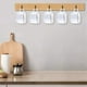 thumbnail image 4 of Gancho de Pared de 116 Piezas, Pequeños para Abrigos, Percha ÚNica para Colgar Tazas de Café, Toalla de Cocina Color de Bronce, 4 of 5