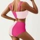 thumbnail image 3 of WILLBEST Conjuntos de Bikini Para Mujer, Trajes de Baño de Dos Piezas Con Cuello Cuadrado Fruncido, Trajes de Baño de Cintura Alta, 3 of 6