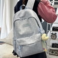 thumbnail image 6 of Lightweight Polka Dot Nylon Laptop Backpack for Women, Coquette Large Everyday Daypack, Multi-Pocket Comfort Padded Bookbag for Students, Campus Commuting & Weekend Travel, 6 of 8