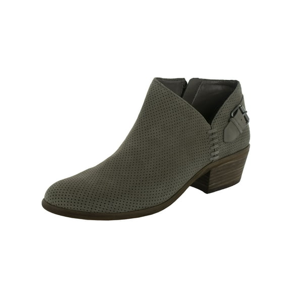 Vince Camuto Womens Parveen Suede Ankle Bootie Shoes, Foxy, US 8.5