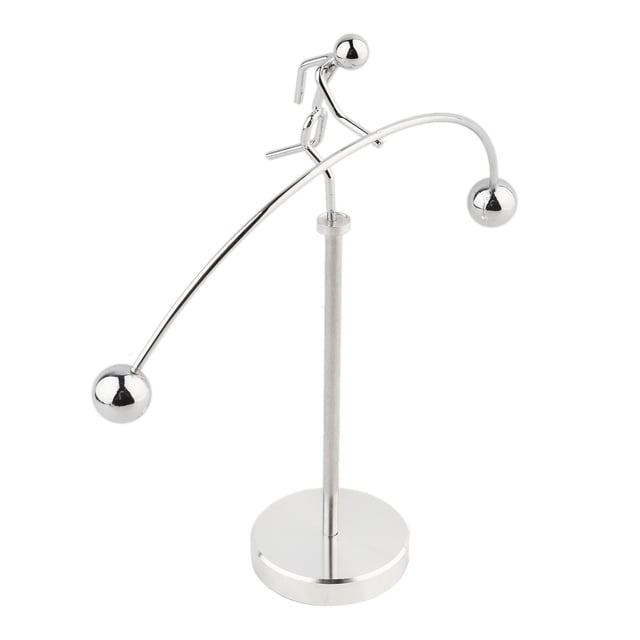Pendule d'Équilibre en Métal Fer Instrument de Musculation Dynamique Ornements de Maison