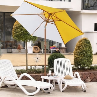 banana frame patio umbrella Jorohiker Parasol 420D Offset Style Cover,Brown Premium 9 Ft Outdoor feet square. Color:Stone Slab / Calacatta reviews:aventure