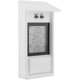 thumbnail image 1 of Termómetro para interiores y exteriores, monitor de temperatura inalámbrico digital a prueba de agua (blanco). Afortunado Sencillez, 1 of 4