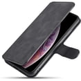 thumbnail image 5 of PU Leather Case for iPhone XS Max,Vintage Retro Premium Wallet Flip Cover TPU Inner Shell [Card Slots] [Magnetic Closure] Stand Function Folio Shockproof Full Protection for iPhone XS Max-Black, 5 of 16
