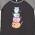 thumbnail image 4 of Inktastic kawaii kitten stack Women's Plus Size T-Shirt, 4 of 5