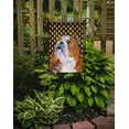 thumbnail image 2 of Carolines Treasures SS4285-FLAG-PARENT Bulldog English Candy Corn Halloween Portrait Flag  multicolor, 2 of 2