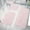 Pink-PK, variant on AuroraX Beige Bathroom Rugs Sets 4 Piece with Toilet Cover & U Shaped,Non Slip Backing Quick Drying Memory Foam Machine Washable Shower Rugs for Bathroom Bath Mats for Tub