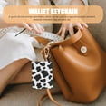 thumbnail image 4 of Toyvian Small Coin Purse for Women with Keychain Wallet Multi Color Polyester Lightweight Practical Storage Use 4.5 Inches, 4 of 5
