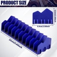 thumbnail image 2 of 2 Pcs Plier Organizer Rack with Nonslip Rubber Base 10 Slots Pliers Cutters Organizer Rack Plastic Tool Organizer Space Saving Tool Drawer Toolbox Organizer for Tool Box Storage, 2 of 9