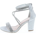 thumbnail image 2 of Top Moda Dressy/Formal Sandals High Heel Ankle Strap Open Toe Sandals, 2 of 7