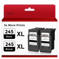 thumbnail image 1 of Cartucho de tinta Skyink 245XL negro, paquete de 2 unidades para impresora Canon, 1 of 6