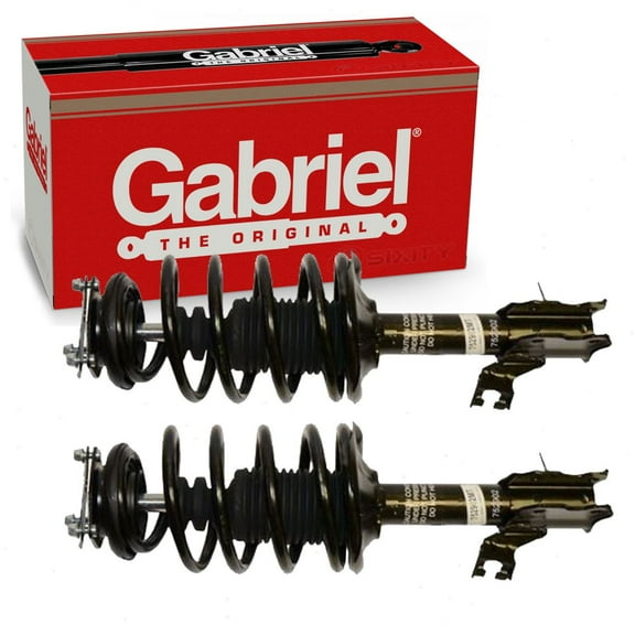 2 pc Gabriel G57034 ReadyMount Suspension Strut & Coil Springs for Assembly Shock Shocks Struts Fits select: 2006 NISSAN SENTRA 1.8/1.8S, 2005 NISSAN SENTRA 1.8S