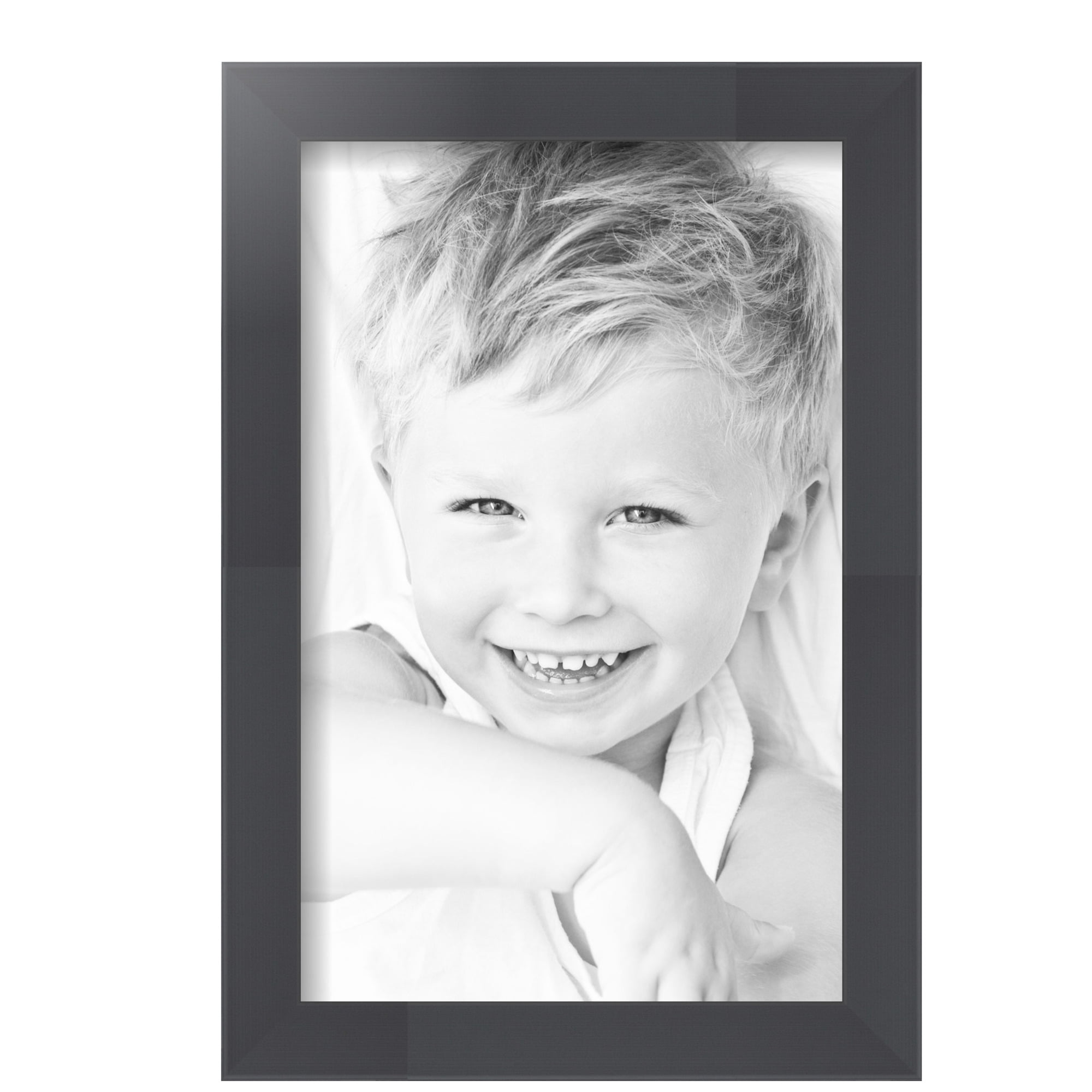 ArtToFrames 8" x 14" Cloudy Gray Picture Frame, 8.5x14 inch Gray MDF Poster Frame (WOM-5358),  Pack