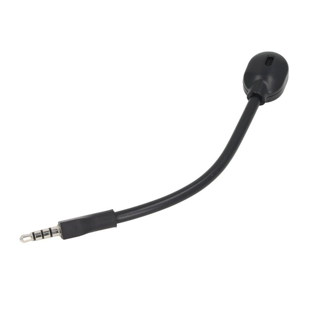 Reemplazo de Micrófono de Auriculares, Boom Desmontable de 3,5 mm de Juego de Reemplazo de Micrófono PLETADO CHAPADO PLETADO PARA JUEGOS