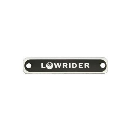 Rectangular Lowrider Name Plate. Bike name plate, bicycle name plate, for lowrider , beach cruiser, chopper