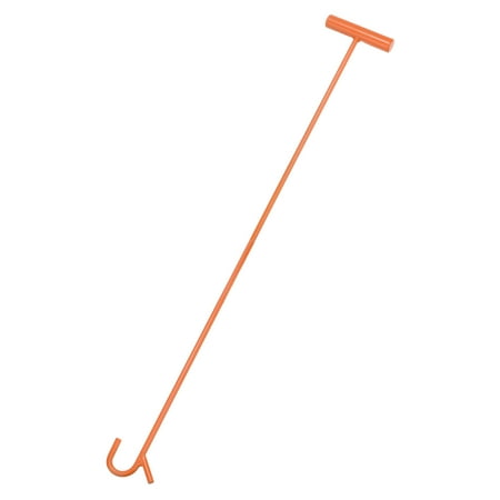 

Uxcell Wheel Pin Puller Hook 31.5 Length A3 Steel for Pulling Storm Drain Covers