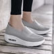 thumbnail image 1 of Zapatos Para Correr Mocasines informales para mujer, zapatillas informales transpirables para deportes al aire libre (36 gris) Wdftyju Tenis De Mujer Tenis De Hombre, 1 of 6