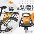 thumbnail image 2 of Portaequipajes para Bicicleta West Biking Ajustable con Capacidad de 100 kg, 2 of 9