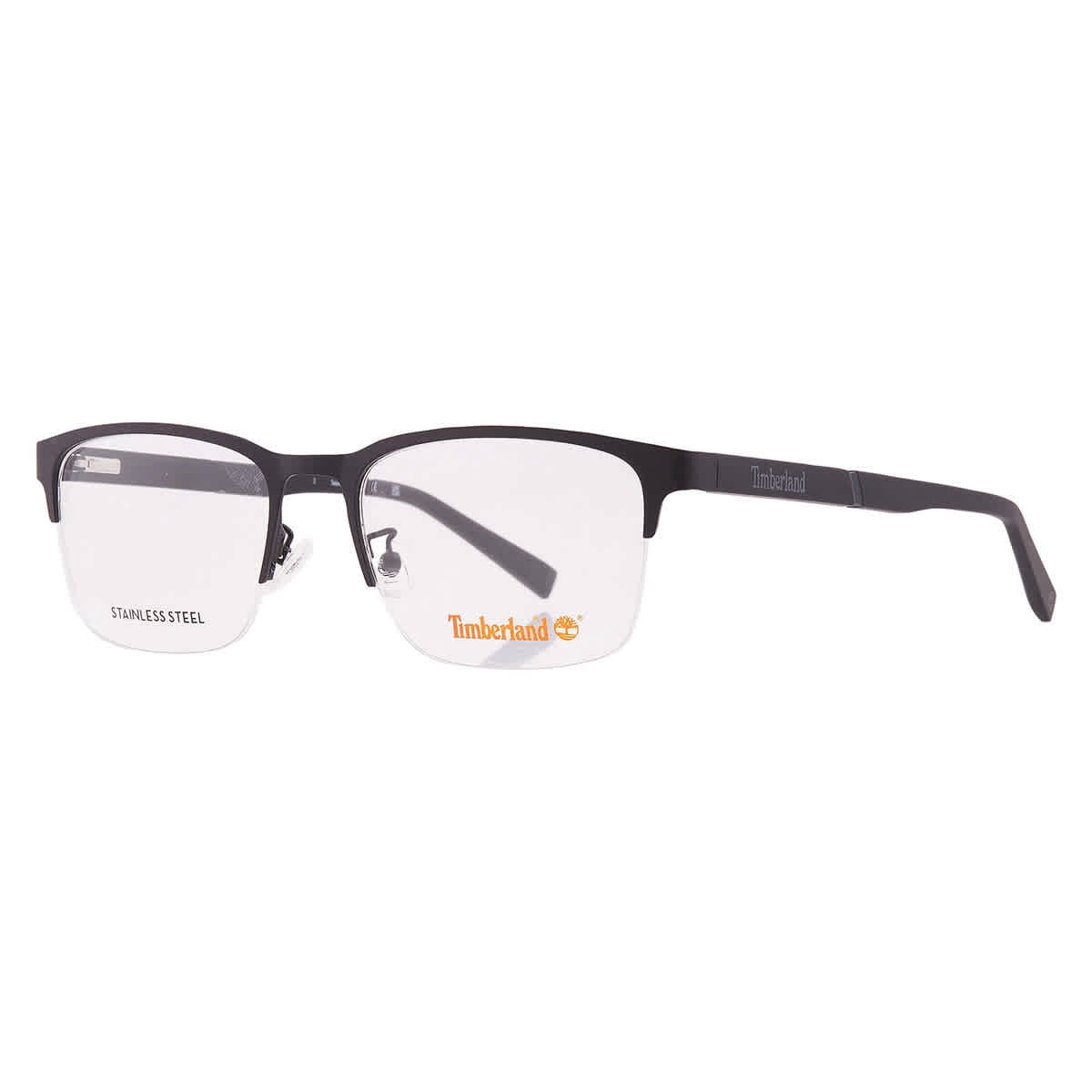 NWT Timberland TB1847-053-55 Blonde Havana 55mm Eyeglasses Timberland Demo Rectangular Men main image 3