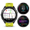 thumbnail image 3 of Garmin Forerunner 965 Premium GPS Running and Triathlon Smartwatch with AMOLED Touchscreen Display, Carbon Gray DLC Titanium Bezel and Amp Yellow Silicone Band with Wearable4U White EarBuds Bundle, 3 of 6