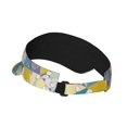 thumbnail image 2 of Fotbe Cute Poodle Dog Visera Deportiva con Diseño, Gorra Abierta Ajustable de Algodón para Mujer y Hombre, 2 of 7