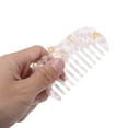 thumbnail image 4 of Unique Bargains 1 Pc Women Durable Cute Cat Comb Pink Acetate Sheet, 4 of 6