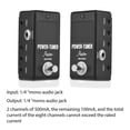thumbnail image 2 of Rowin Rowin Guitar Tuner Power Pedal with LED Indicator Light, 12Hz-4186Hz Tone Range, DC 12V Supply, 1/4 Inch Mono Audio Jack, 8 Channels Power Output, 2 of 7
