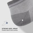 thumbnail image 4 of CAILDANL No Show Socks Men, Low Cut Ankle Short Casual Cotton Socks with Non Slip Grips 6-10/11-13, 4 of 7