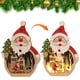 thumbnail image 5 of Nuevo Navidad Pedantes Decorativos Papá Noel Muñeco Nieve Adornos Colgantes LED Regalos Luminosos para Fiesta, 5 of 9