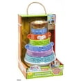 thumbnail image 1 of Spark Create Imagine Eco Wood Stacking Rings Toy, 8pcs, 1 of 6