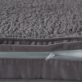 thumbnail image 6 of Happy Hounds Oscar Sherpa Orthopedic Dog Bed, Gray, Large (48 x 36 in.), 6 of 9