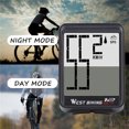 thumbnail image 4 of Riwcyla Wireless Computer Large Digital Bike Computer Speedometer Bike Waterproof Speed Distance Time Measure with LCD Backlight, 4 of 6