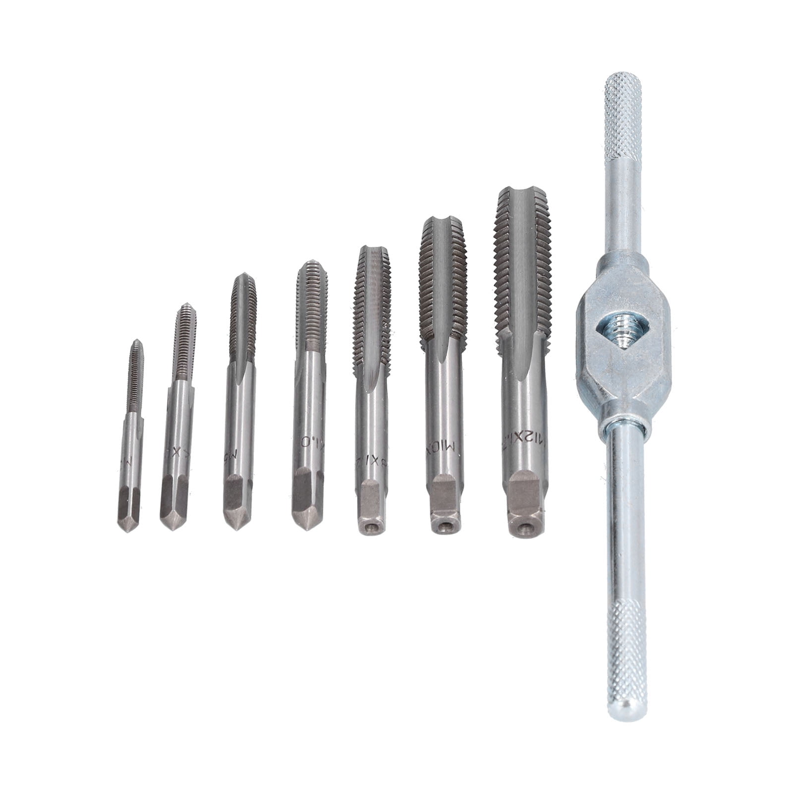 Tap Wrench Set, Standard Hand Screw Thread Taps  For Home Use For Machine For Car Repair