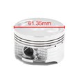 thumbnail image 3 of Unique Bargains 61mm Dia Silver Tone Metal Motorcycle Scooter Engine Piston Ring Set for CG150, 3 of 5