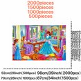 thumbnail image 2 of 2000/1500/1000/500Pieces, Jigsaw puzzles,Family Fun Adult Puzzle,Big size Decor,wall decor Portable Cuboid DIY Art Decor, high quality paper, wall decoration, Designed for birthday and festival gifts, 2 of 8