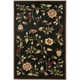 thumbnail image 2 of SAFAVIEH Lyndhurst Milo Floral Border Area Rug, Black/Multi, 4' x 6', 2 of 6