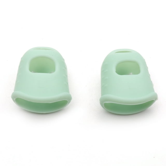2 Pcs Protecteurs de Doigts en Silicone Kalimba pour Débutants Kalimba Vert Grand