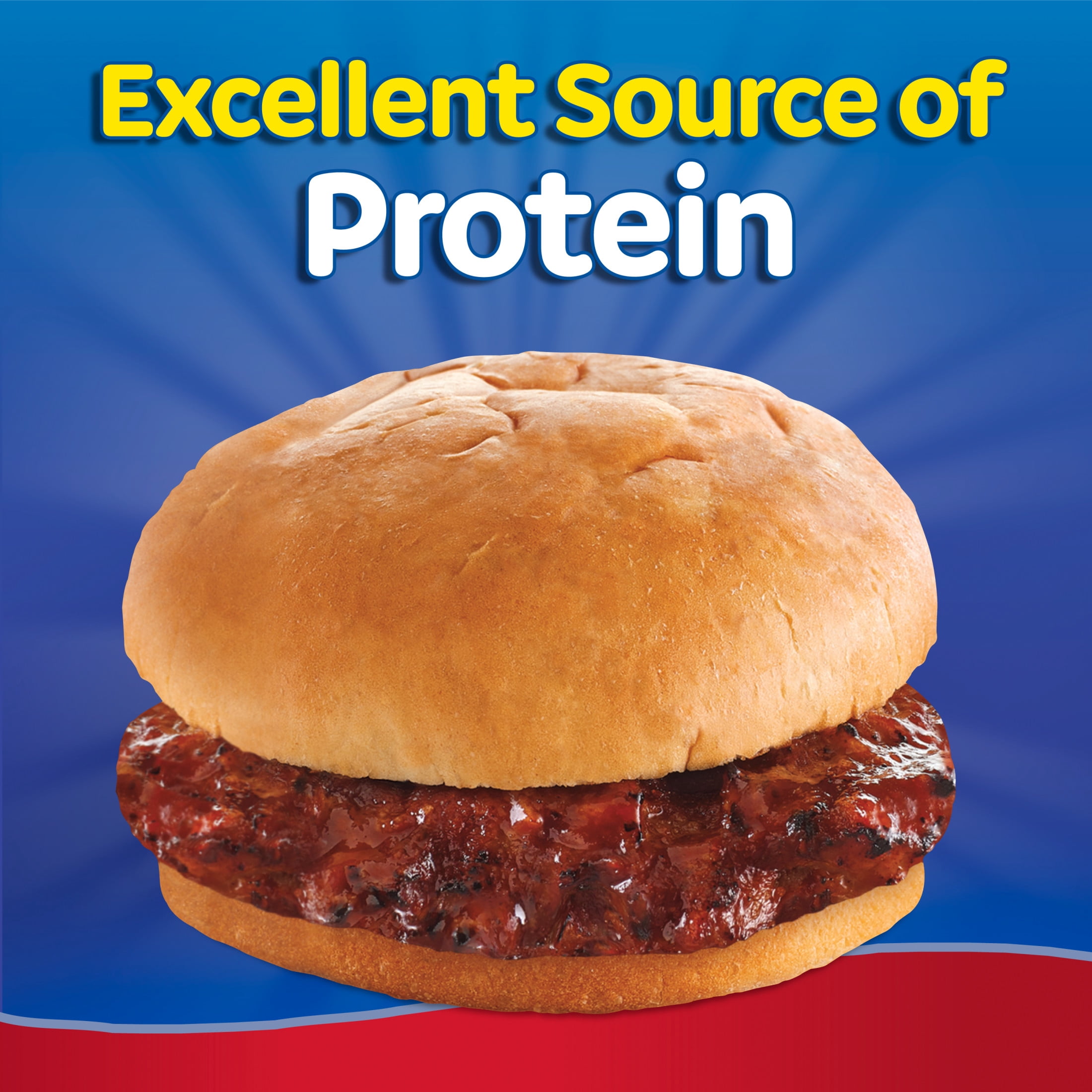 State Fair BBQ Rib Sandwich, Fully Cooked, 1 Count, 4.3 oz (Frozen)