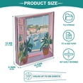 thumbnail image 3 of FORMRS 3 Ring Binder with Pockets 1.5" D-Rings Clip Board 200 Sheets Capacity, Sea Boat, 3 of 8