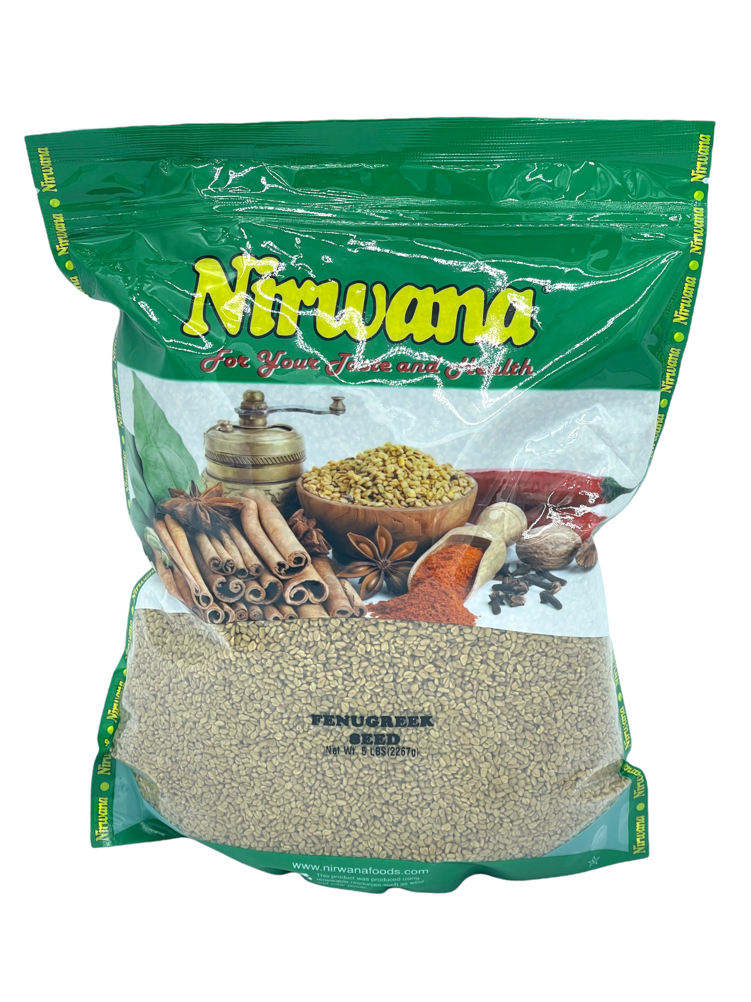 FENUGREEK SEED 80 OZ POUCH BY NIRWANA