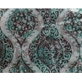 thumbnail image 4 of oneOone Georgette Viscose Turquoise Blue Fabric Block Craft Projects Decor Fabric Printed By The Yard 42 Inch Wide, 4 of 4