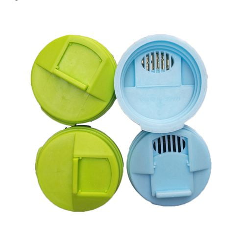Soda Beverage Can Lid Cover Soda Pop Tops Can Lid Covers Protector Easy Clip on Caps Lid Seal Opening 4Pcs Can Lid Random Color 