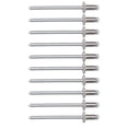 thumbnail image 1 of Rosette Rivets, 8PCS Aluminum Rose Rivets Replacement for AMC VIN DOOR TAG All Vehicles, Cars Rose Shaped Rivets, Automotive Parts, High Strength Long Lasting, Easy to Install, 1 of 7