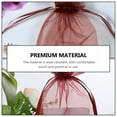 thumbnail image 4 of Shisuyan 100pcs Gauze Drawstring Bag Festival Goody Pouch Portable Jewelry Storage Pouch, 4 of 8