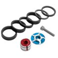 thumbnail image 4 of Juego De Espaciadores De Auriculares Para Bicicleta De Montaña, Espaciador De Auriculares Antidesgaste Con Tapa Superior De Vástago, Enchufe Expansor De Auriculares Para Vástago Mgaxyff Otros, 4 of 8