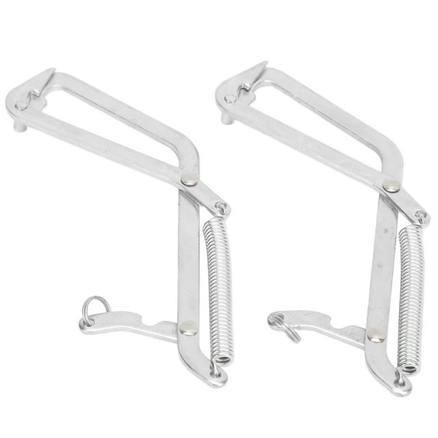 Crabs Grabber, Equipped With Springs Anti Corrosive Stainless Steel Stainless Steel Crabs Grabbing Tools For Catching Pike For Catching Crabs Single Hook