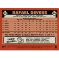 thumbnail image 2 of 2021 TOPPS 1986 TOPPS BASEBALL 35TH ANNIVERSARY #86B-59 RAFAEL DEVERS BOSTON RED SOX, 2 of 2