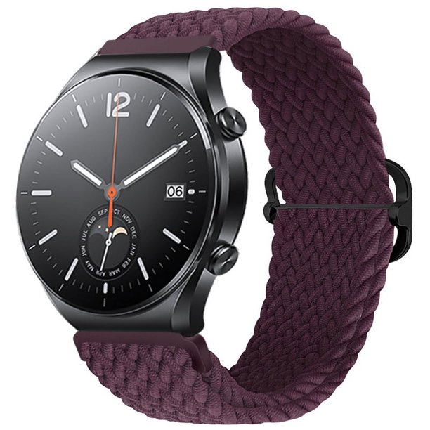Adecuado para la correa de reloj Xiaomi S1/S2 Correa elástica trenzada de nailon ajustable