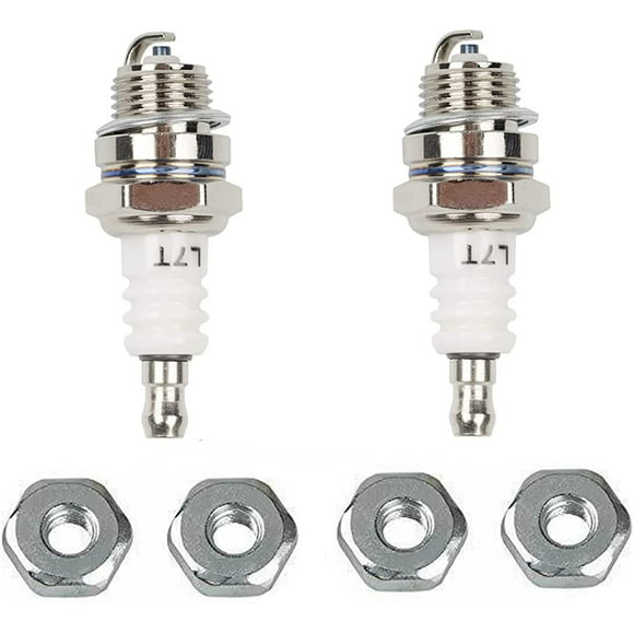 Spark Plug with Bar Nut Fit for Stihl 010 011 012 024 026 029 030 MS250 MS230 MS240 MS260 MS270 Chainsaw